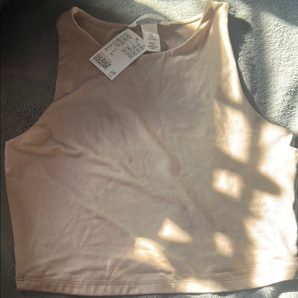H&M Light Beige Tank Top
